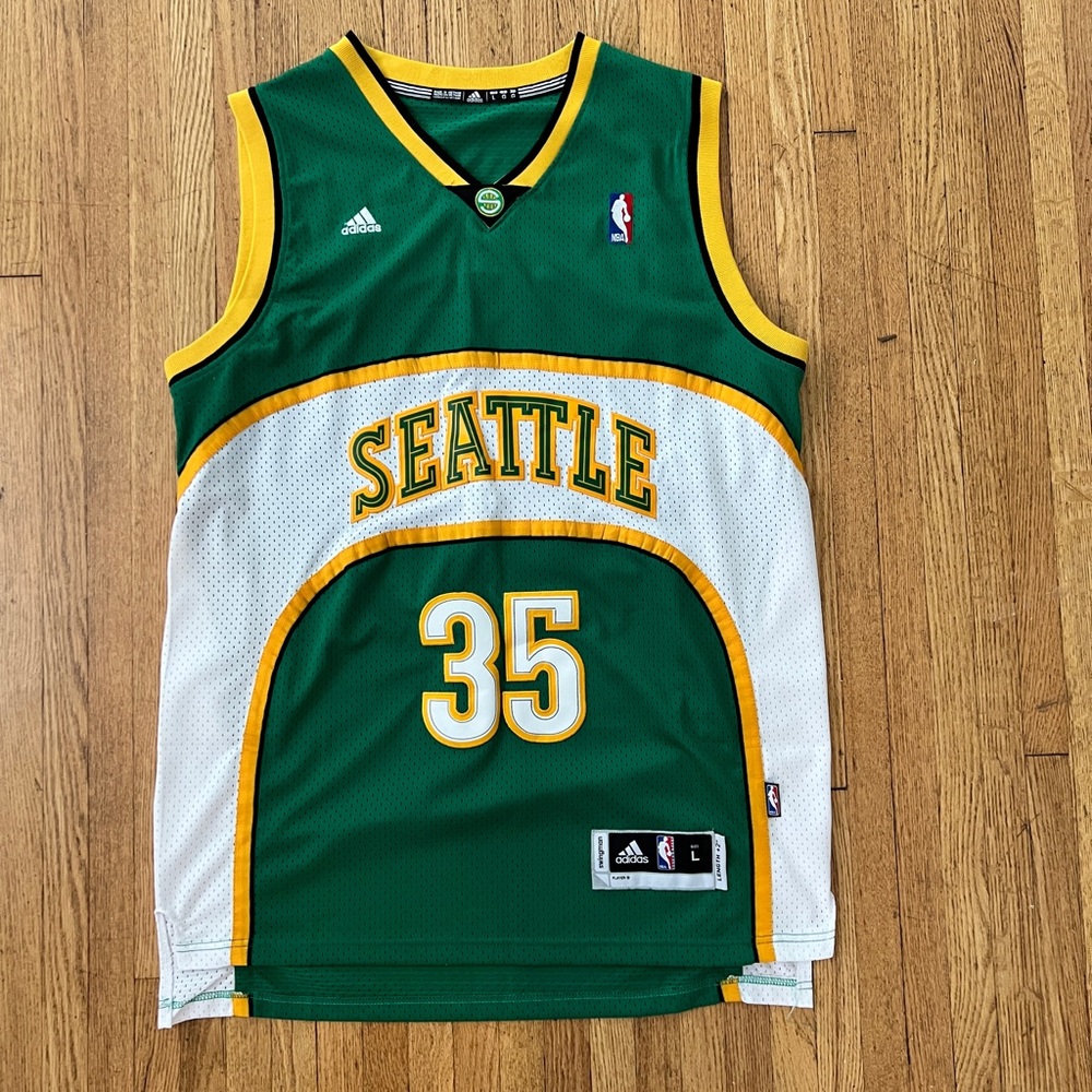 Kevin Durant Jersey SEATTLE SUPERSONICS Size Large Mens